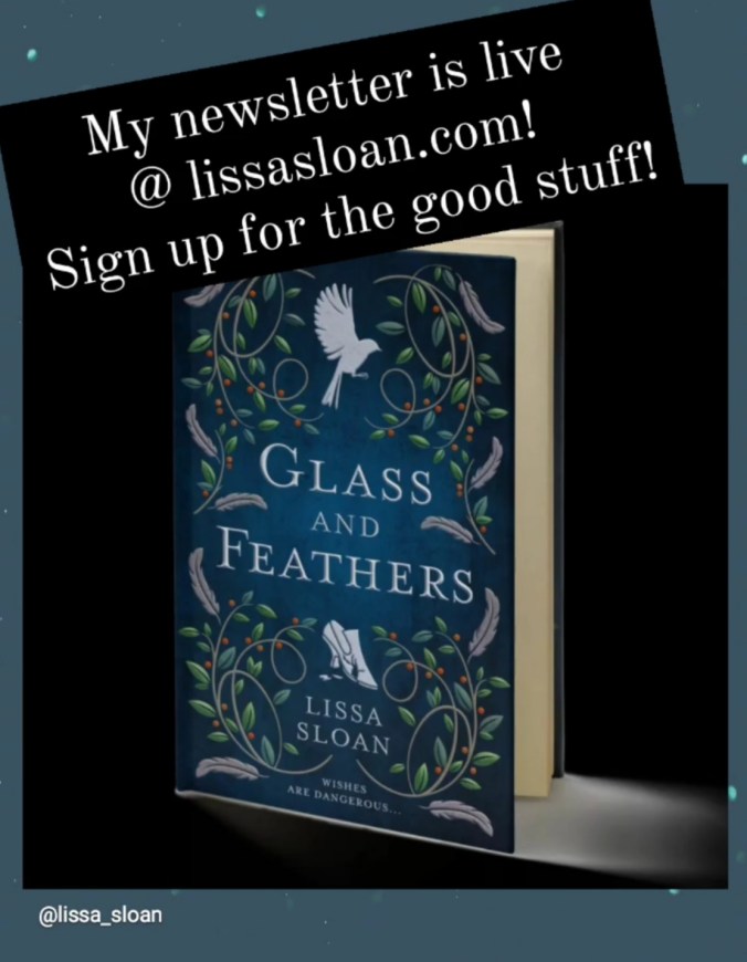 Announcement of newsletter at LissaSloan.com